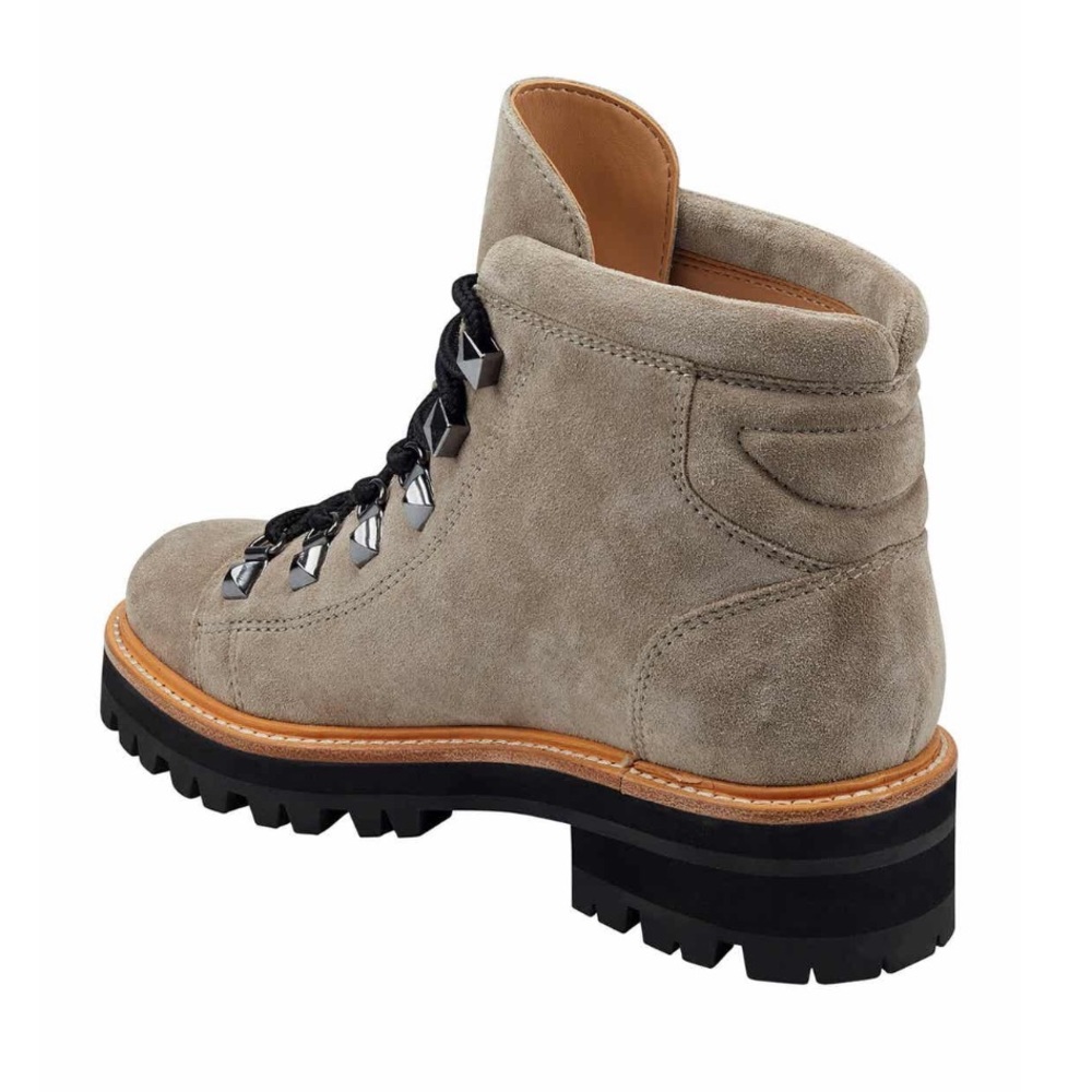 Marc Fisher Issy Leather Lace Up Boot - Picture 2 of 8